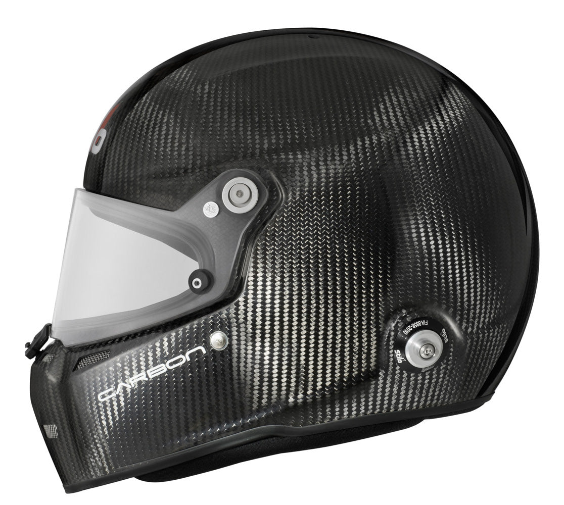 STILO AA0710AG1T63 Шолом закритий для автоспорту ST5F N CARBON, HANS, FIA8859-15/SNELL2020, карбон, розмір 63 Photo-4 