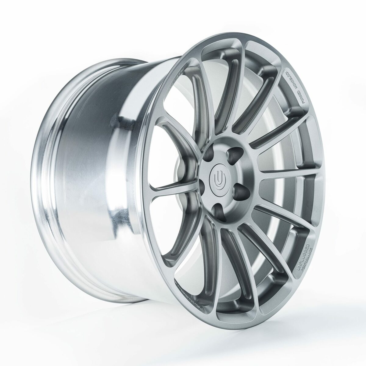 UNPLUGGED PERFORMANCE UP-MS-122-1.1 Комплект із 4 коліс UP-03 3pc Widebody 21", кований моноблок для TESLA Model S Photo-0 
