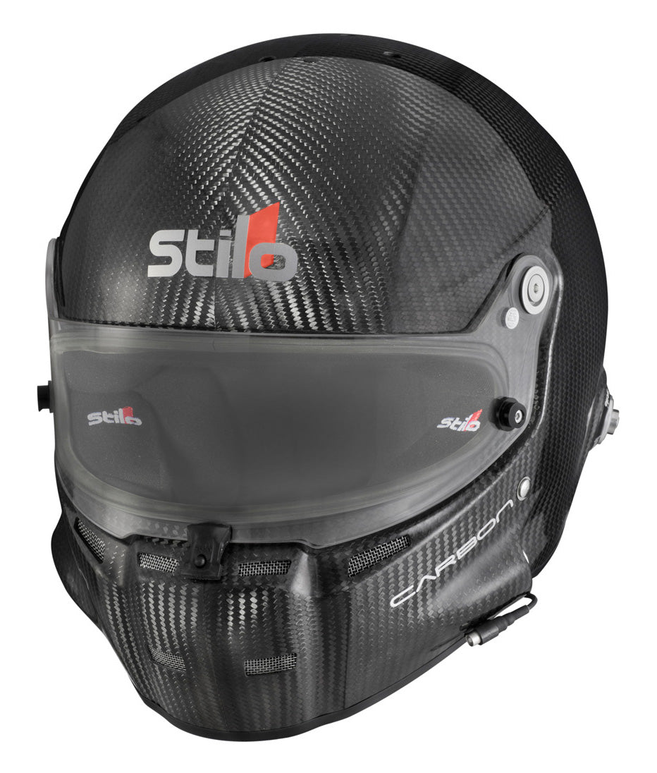 STILO AA0700CG1T54 Шолом закритий ST5F CARBON, вбудований мікрофон, HANS, SA2020 / FIA, карбон, р-р 54 Photo-1 