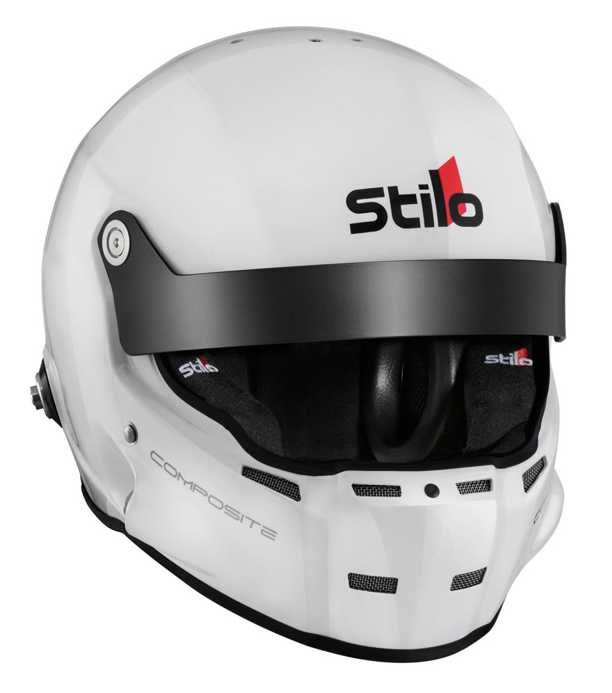 STILO AA0701BG2T570101 Шолом закритий ST5R COMPOSITE, інтерком, SA2020 / FIA 8859-15, HANS, білий / чорний, р-р 57 Photo-4 