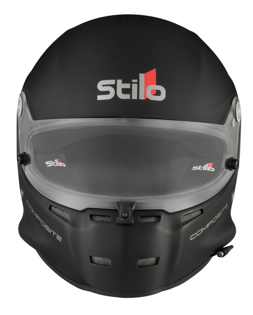 STILO AA0700CG2T600401 Шолом закритий ST5F COMPOSITE, вбудований мікрофон, HANS, SA2020 / FIA, чорний матовий, р-р 60 Photo-3 