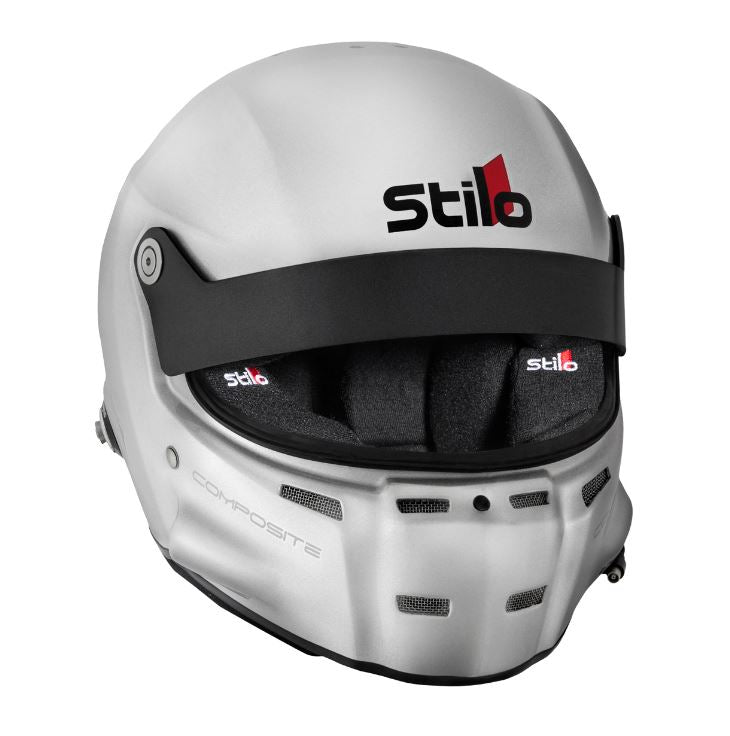 STILO AA0702CG2T54 Шолом закритий ST5 GT COMPOSITE, вбудований мікрофон, HANS, SA2020 / FIA, сірий, р-р 54 Photo-3 