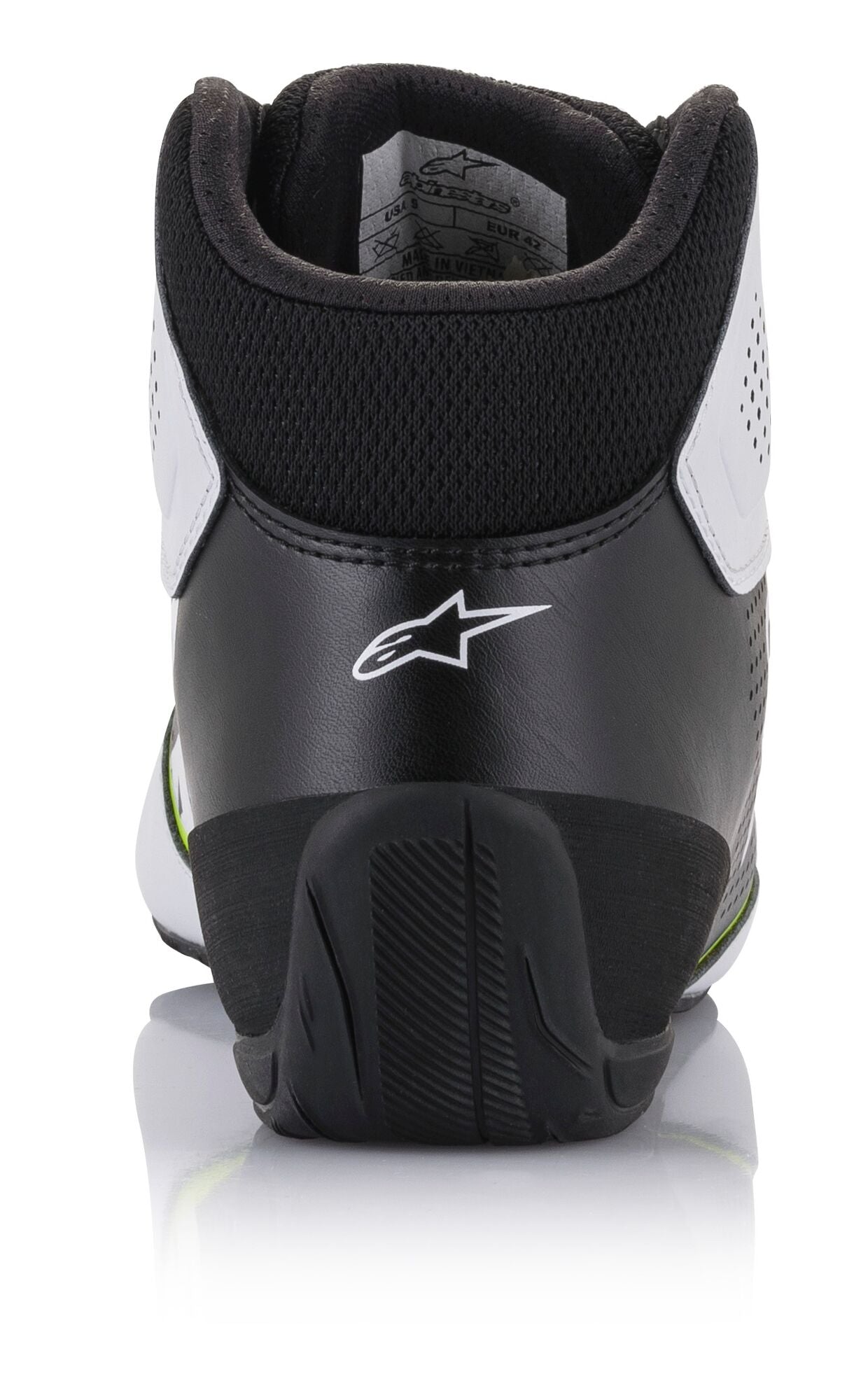 ALPINESTARS 2711521_215_12,5 Черевики для картингу TECH-1 K START V2, білий/чорний/флюор. жовтий, Розмір 46 Photo-4 