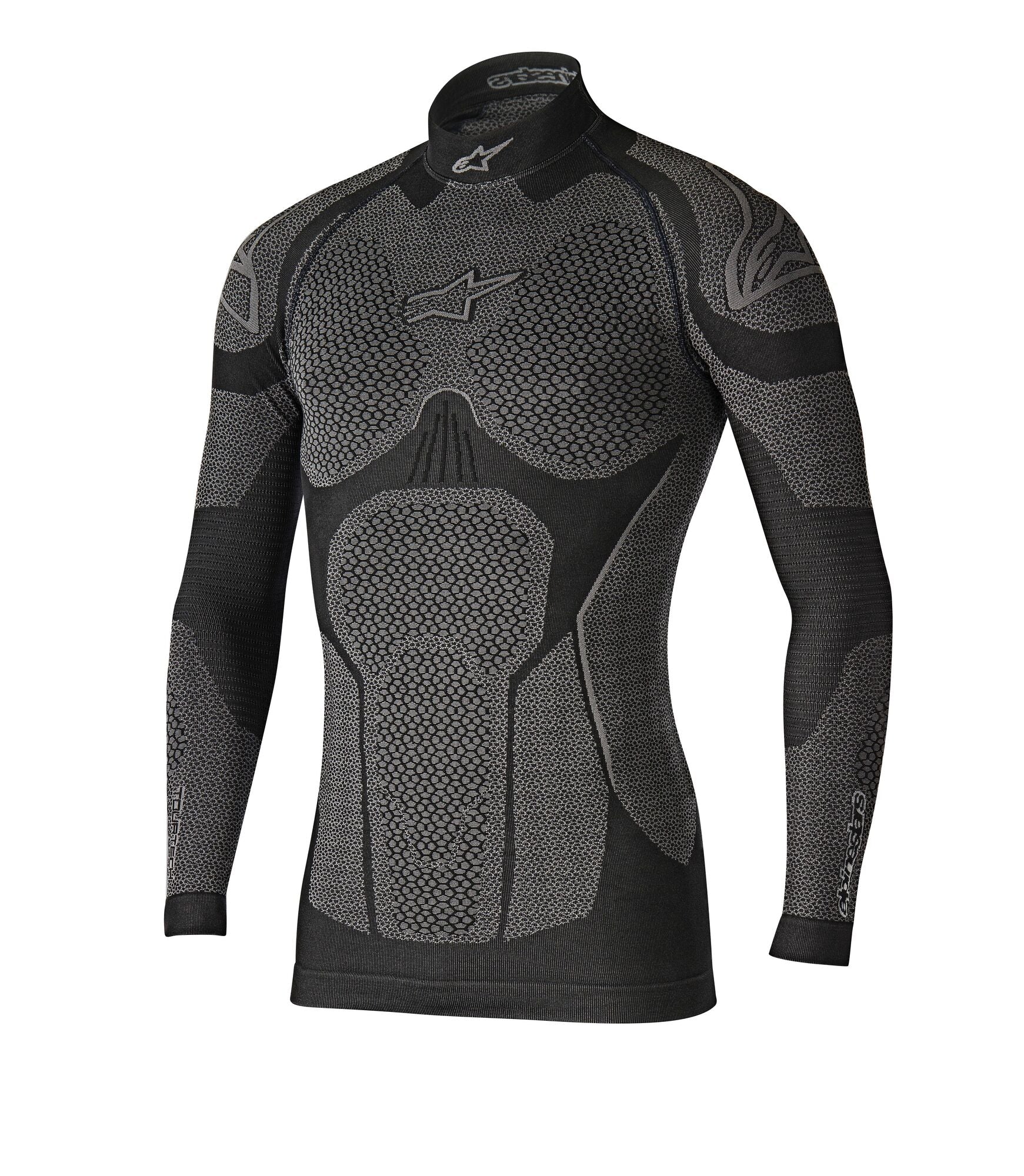 ALPINESTARS 4752117_106_M/L Майка/футболка для картингу RIDE TECH WINTER, зимова, чорний/сірий, Розмір M/L Photo-1 