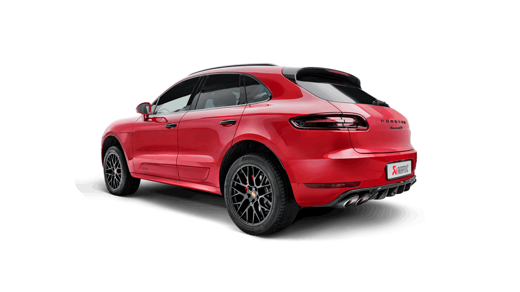 AKRAPOVIC S-PO/TI/7H Evolution Line (Titanium) для PORSCHE Macan Turbo/GTS (95B) 2014 року - Photo-3 