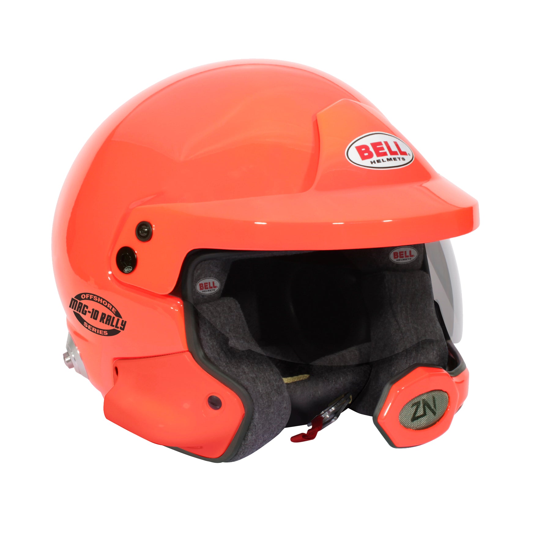 BELL 1346023 MAG-10 RALLY PRO OFFSHORE ORANGE Шолом Open face, HANS, FIA, size 56 (7) Photo-1 