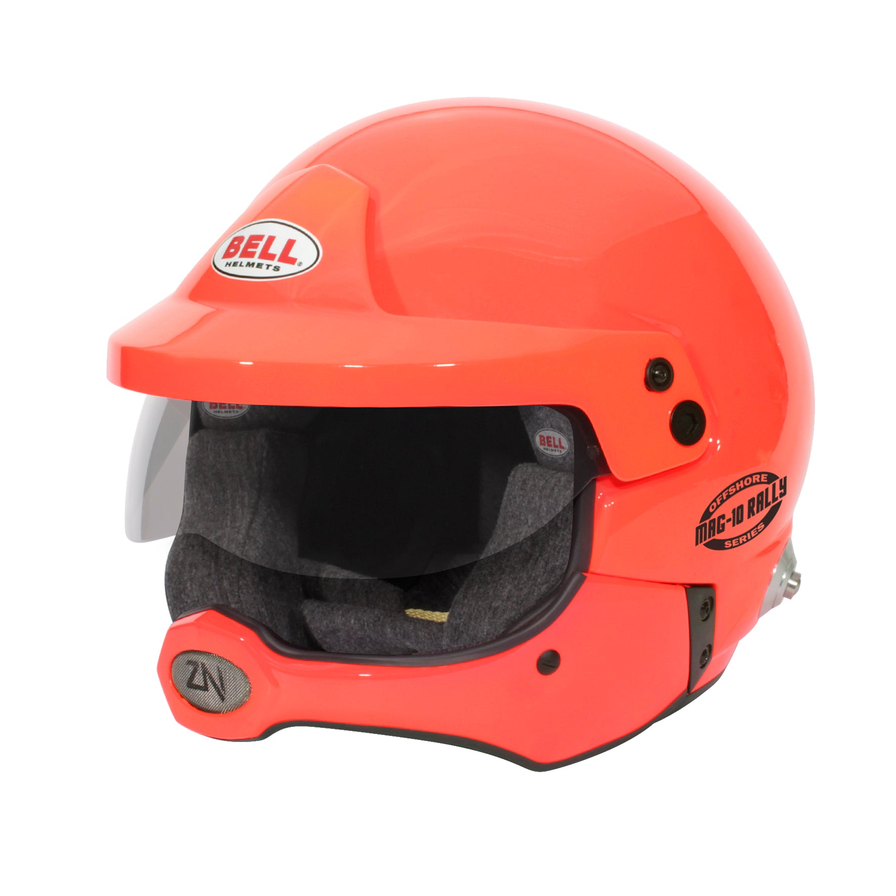 BELL 1346023 MAG-10 RALLY PRO OFFSHORE ORANGE Шолом Open face, HANS, FIA, size 56 (7) Photo-2 