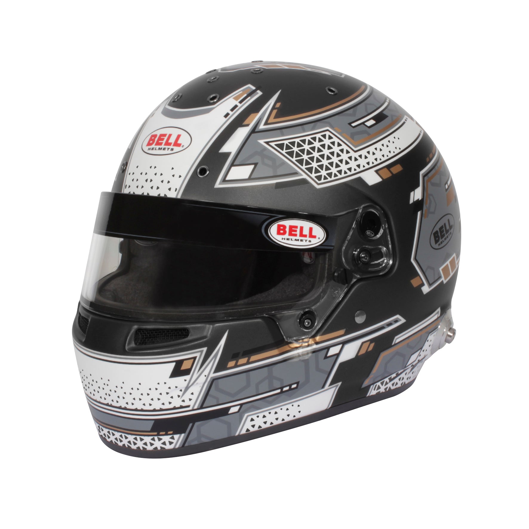 BELL 1310A56 RS7 STAMINA GREY Шолом full face, HANS, FIA8859-2015, size 60 (7 1/2) Photo-1 