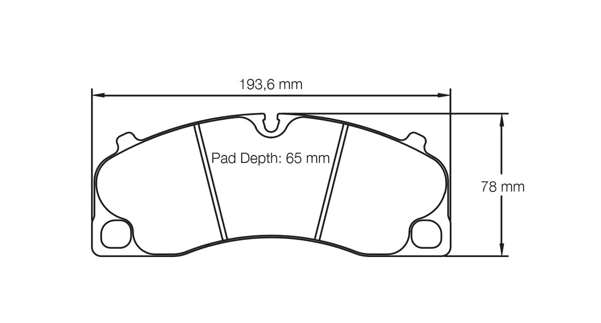 PAGID 4908-RSL29 Передні гальмівні колодки RSL29 для PORSCHE 718 Cayman GTS 4.0 982C (PCCB brakes) / 991.2 3.0 Carrera GTS (iron brakes) Photo-0 