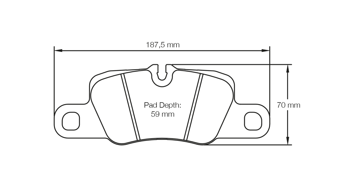 PAGID 4909-RSL29 Задні гальмівні колодки RSL29 PORSCHE 991.2 3.0 Carrera GTS / 992 3.0 Carrera 4S [залізні гальма] Photo-0 