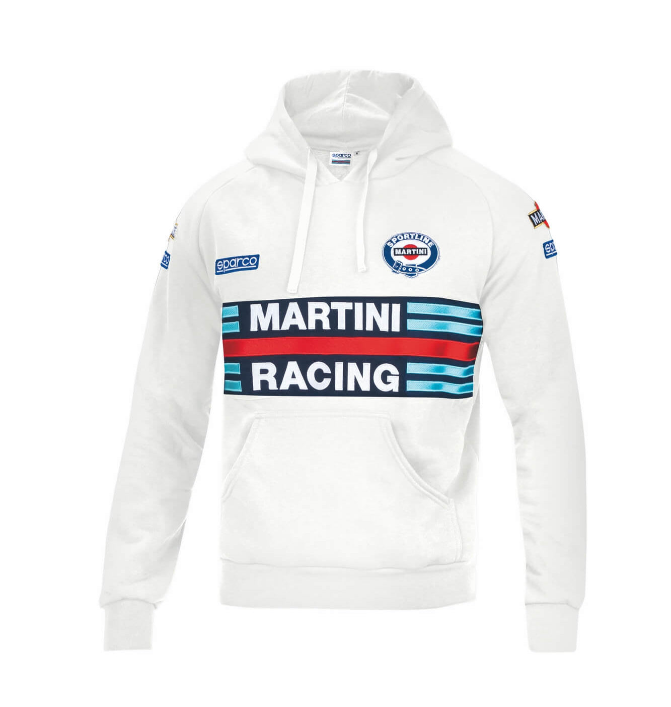 SPARCO 01279MRBI1S Худі MARTINI-R BIANCO розмір S Photo-0 