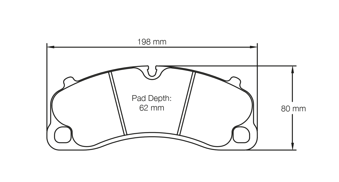 PAGID 4924-RST3 Передні гальмівні колодки RST3 PORSCHE 991 Turbo, GT3, 981 GT4 (залізо) / 718 Cayman GT4 4.0 [982] [чавунні гальма] / 992 3.0 Carrera 4S Photo-0 