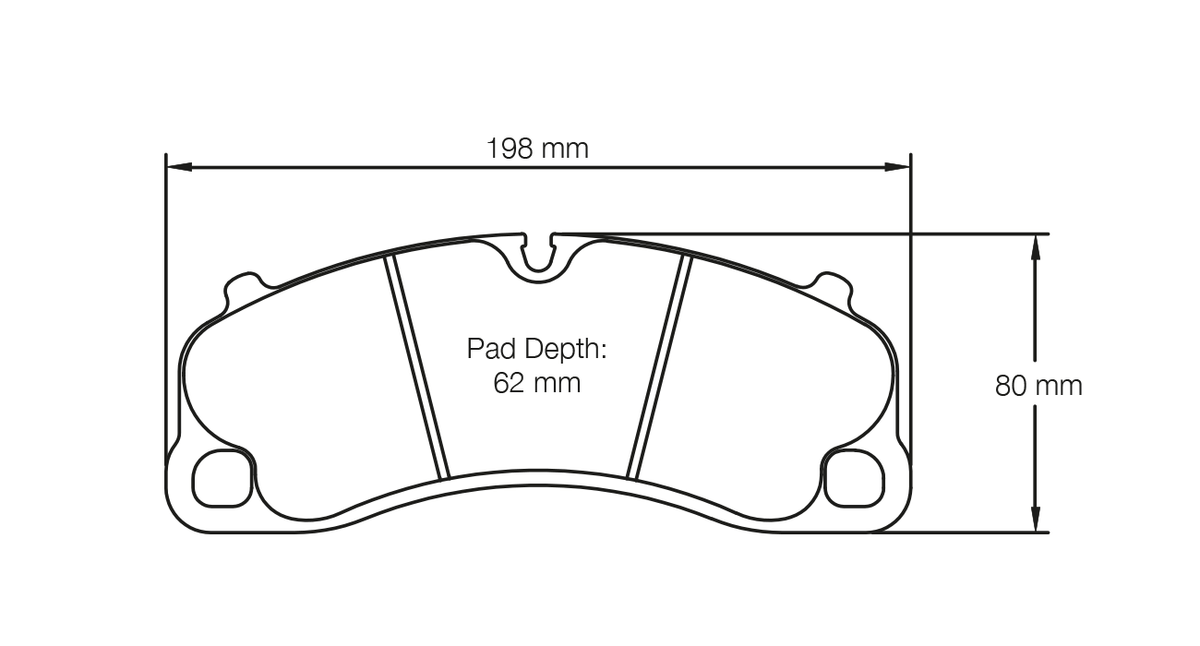 PAGID 4924-RST1 Передні гальмівні колодки для PORSCHE 991 Turbo / GT3 / 981 Cayman GT4 / 718 Cayman GT4 (4.0) Iron Brakes Photo-0 