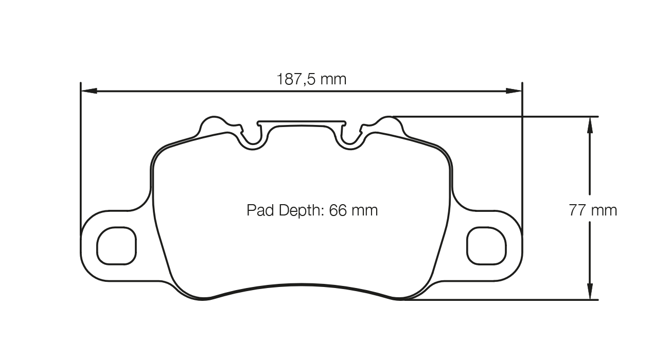 PAGID 4925-RSL29 Задні гальмівні колодки RSL29 PORSCHE 991 Turbo/GT3/981 GT4 (залізо) / 718 Cayman GT4 4.0 [982] [чавунні гальма] / 992 3.0 Carrera 4S Photo-0 