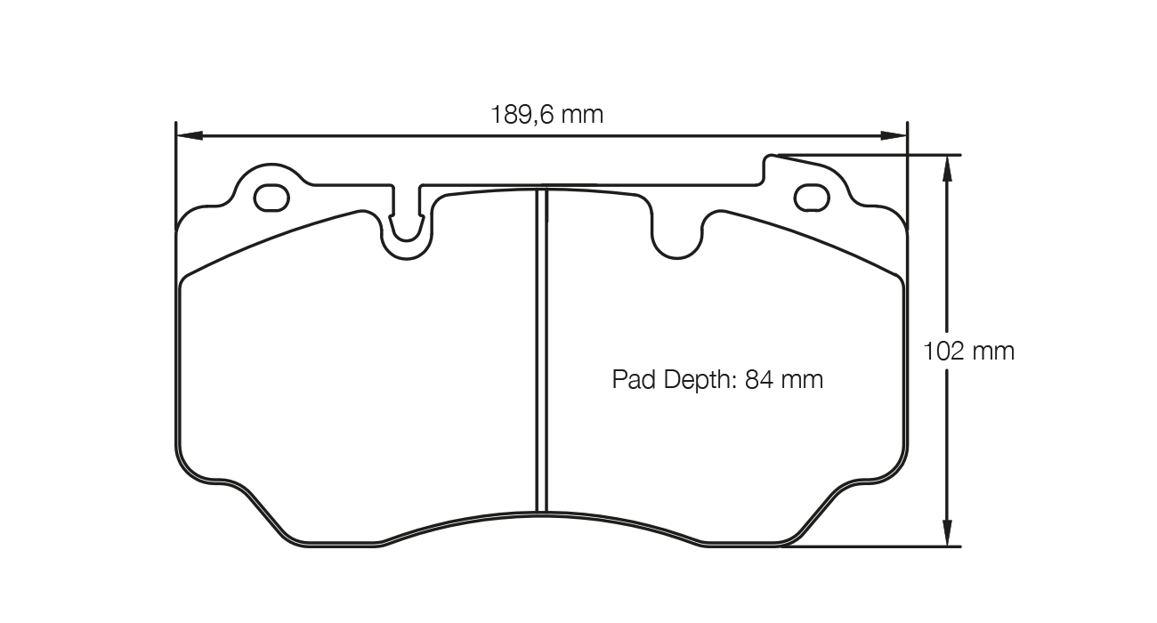 PAGID 4941-RSC1 Передні гальмівні колодки RSC1 Aston Martin DB9 / Vantage V12S [керамічні гальма] Photo-0 