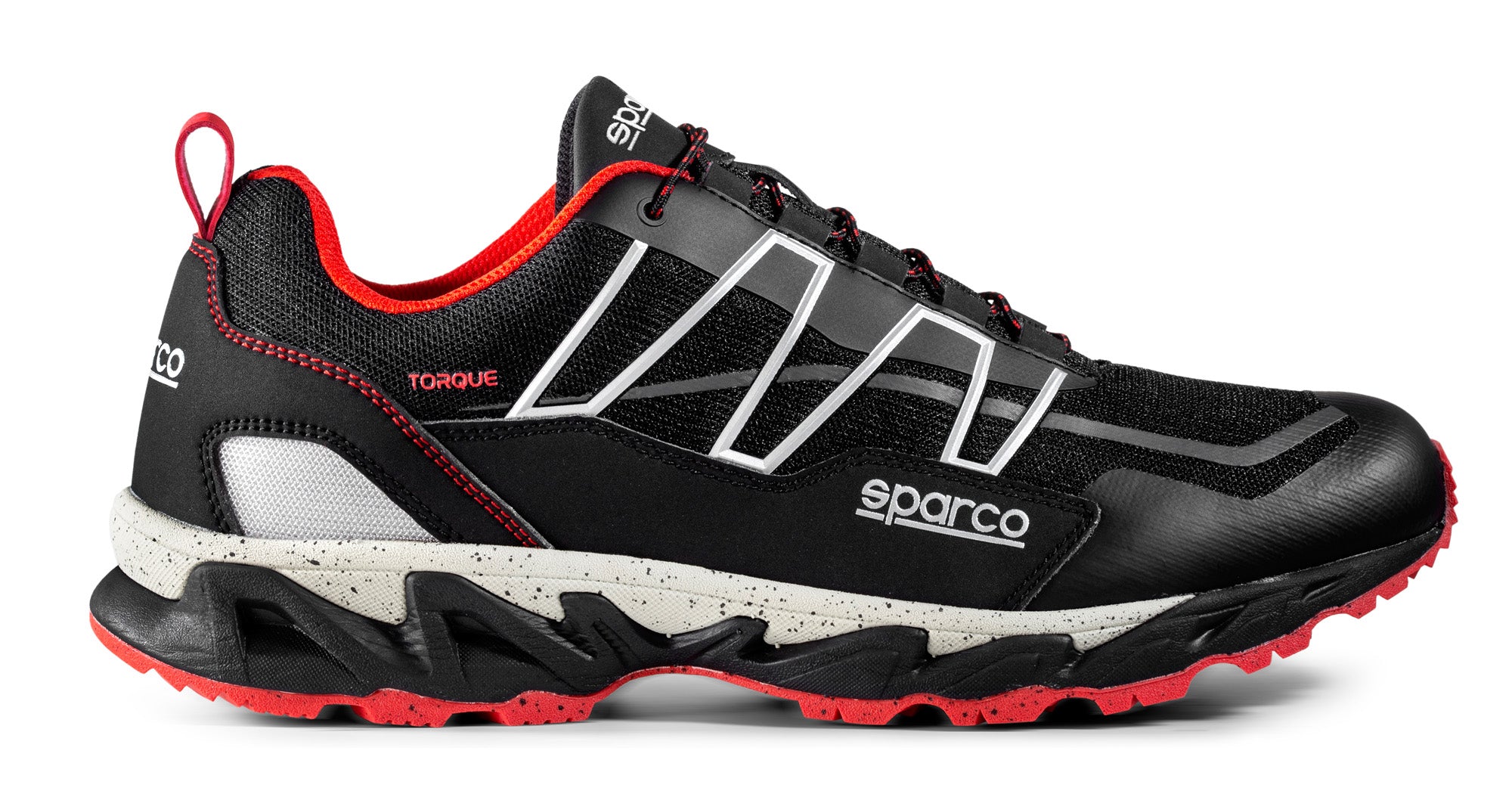 SPARCO 00128937NRRS Черевики механіка TORQUE, чорний / червоний, р-р 7 Photo-0 