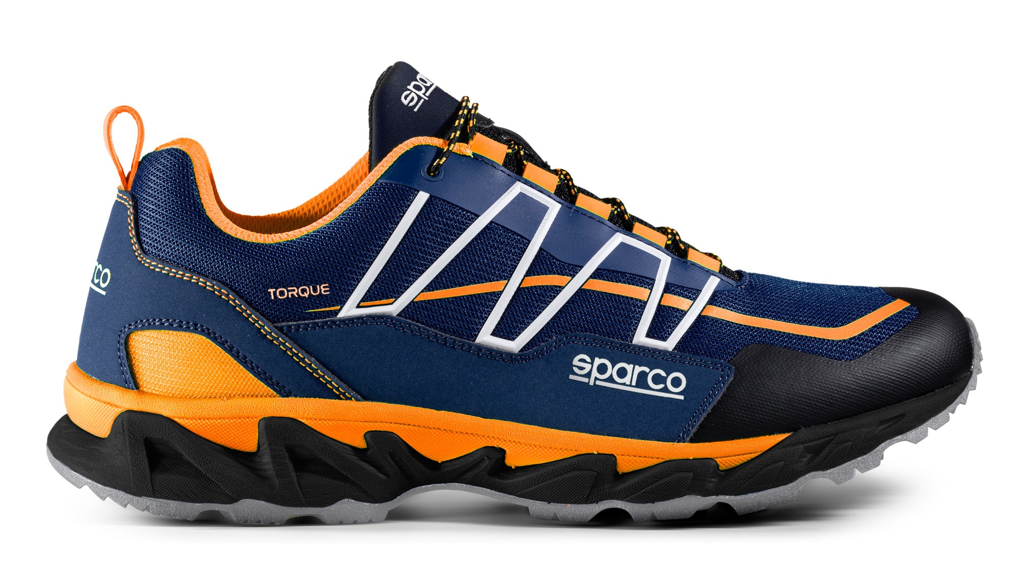 SPARCO 00128937BMAF Черевики механіка TORQUE, темно-синій / оранжевий, р-р 37 Photo-0 