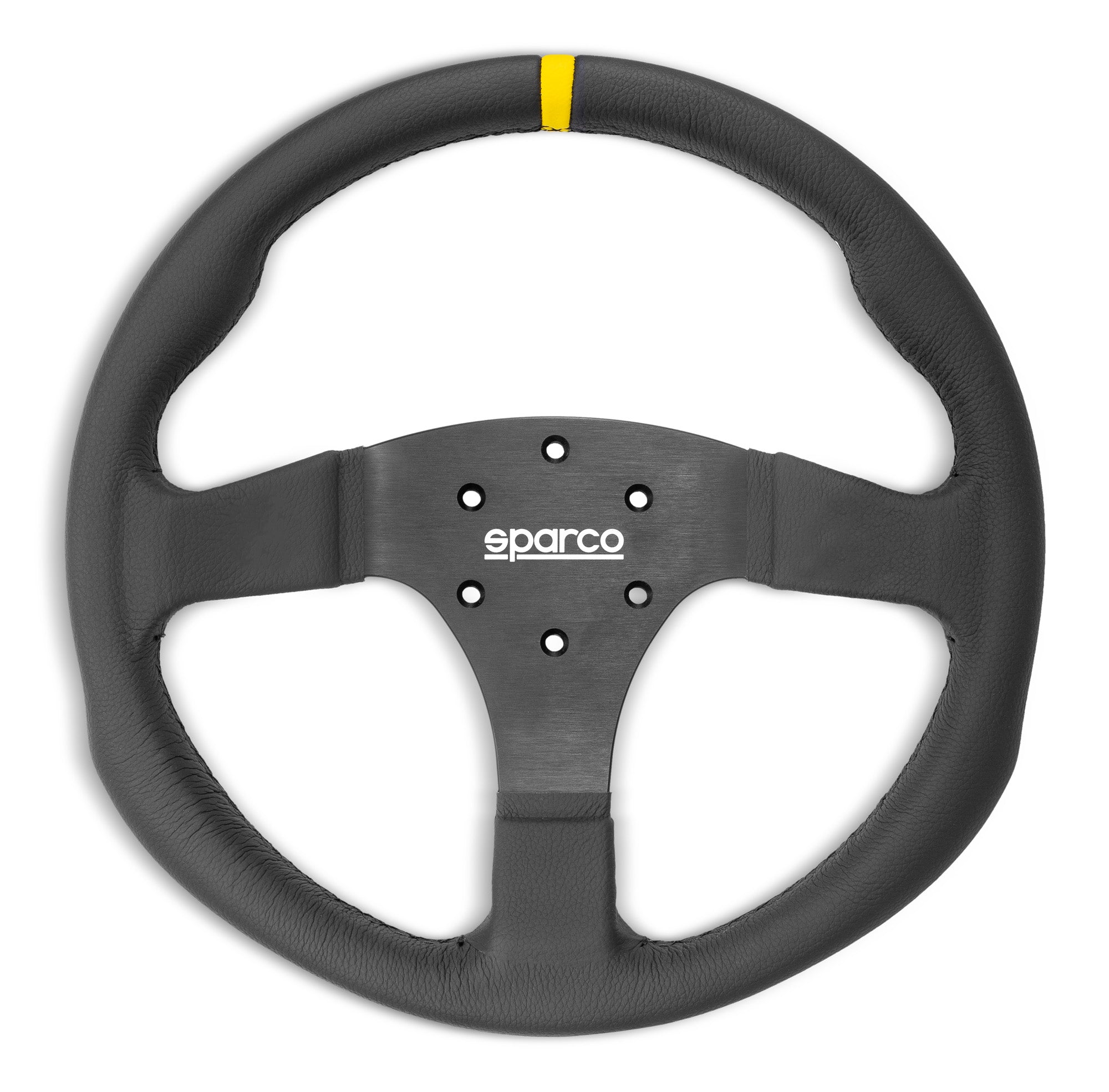 SPARCO 015R330CLO Кермо R330, шкіра, чорний, діаметр 330 мм, обід 33/25 мм, виліт 00 мм Photo-1 