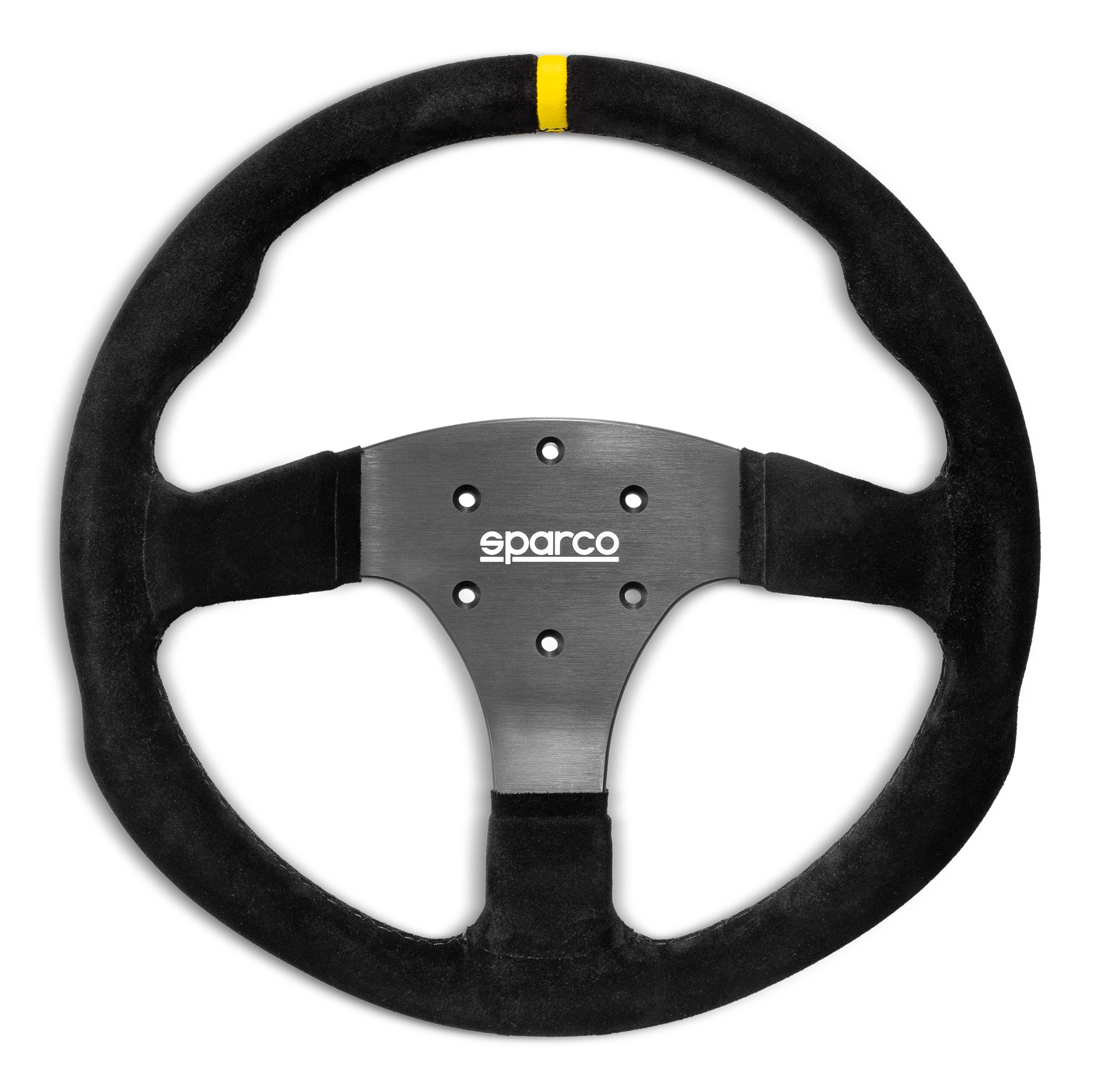 SPARCO 015R330CSO Кермо R330, замша, чорний, діаметр 330 мм, обід 33/25 мм, виліт 00 мм Photo-1 