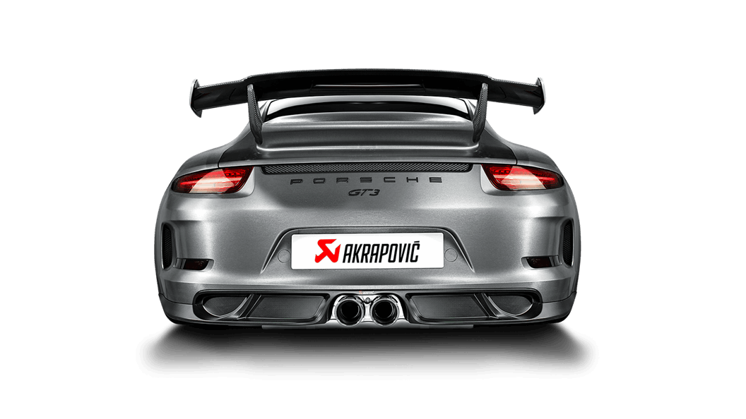 AKRAPOVIC DI-PO/CA/1 Задній дифузор для PORSCHE 991 GT3 Photo-3 