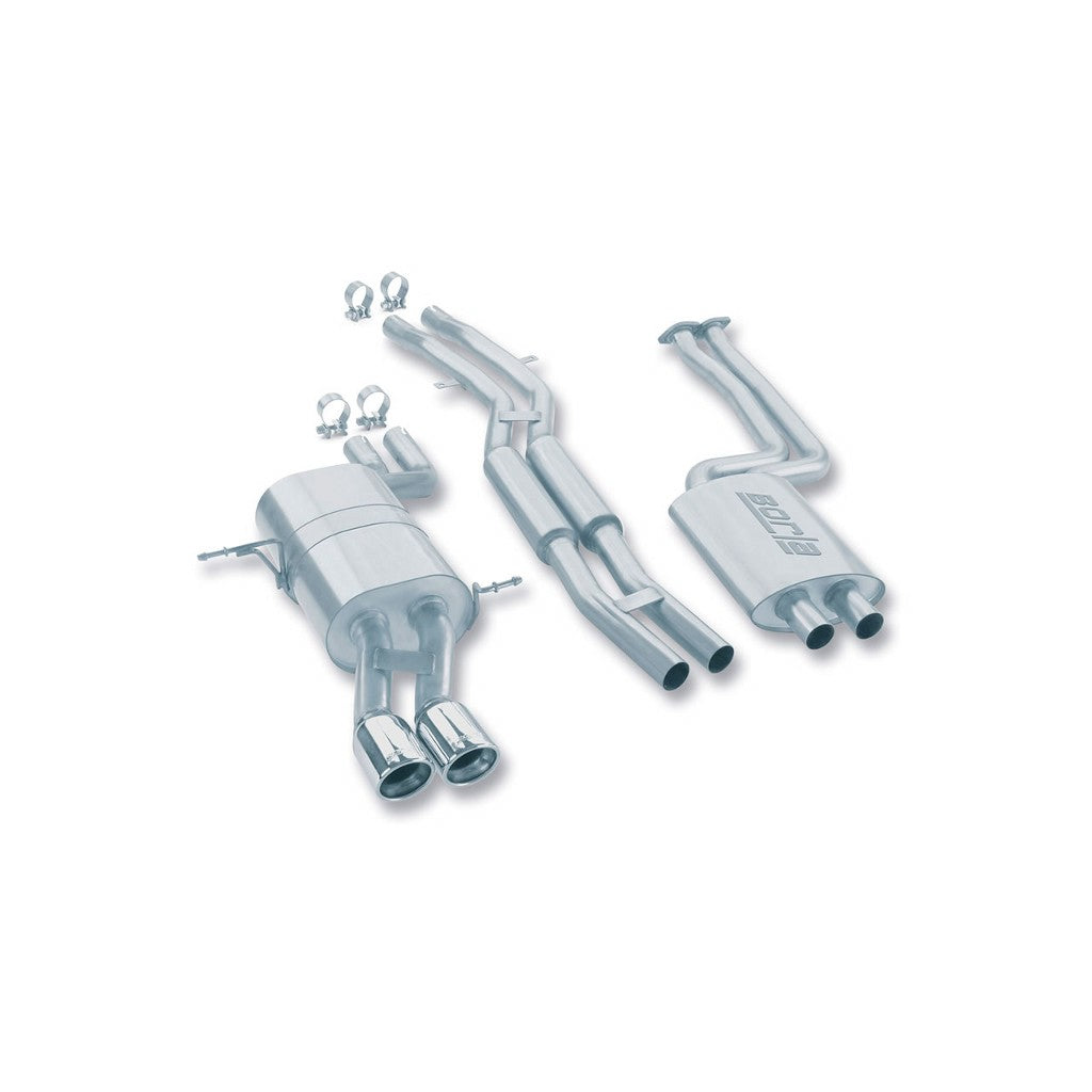 BORLA 140084 Вихлопна система Cat Back E46 325i/325ci/330i/330ci 2001-2005 Cat-Back ™ Exhaust Photo-0 