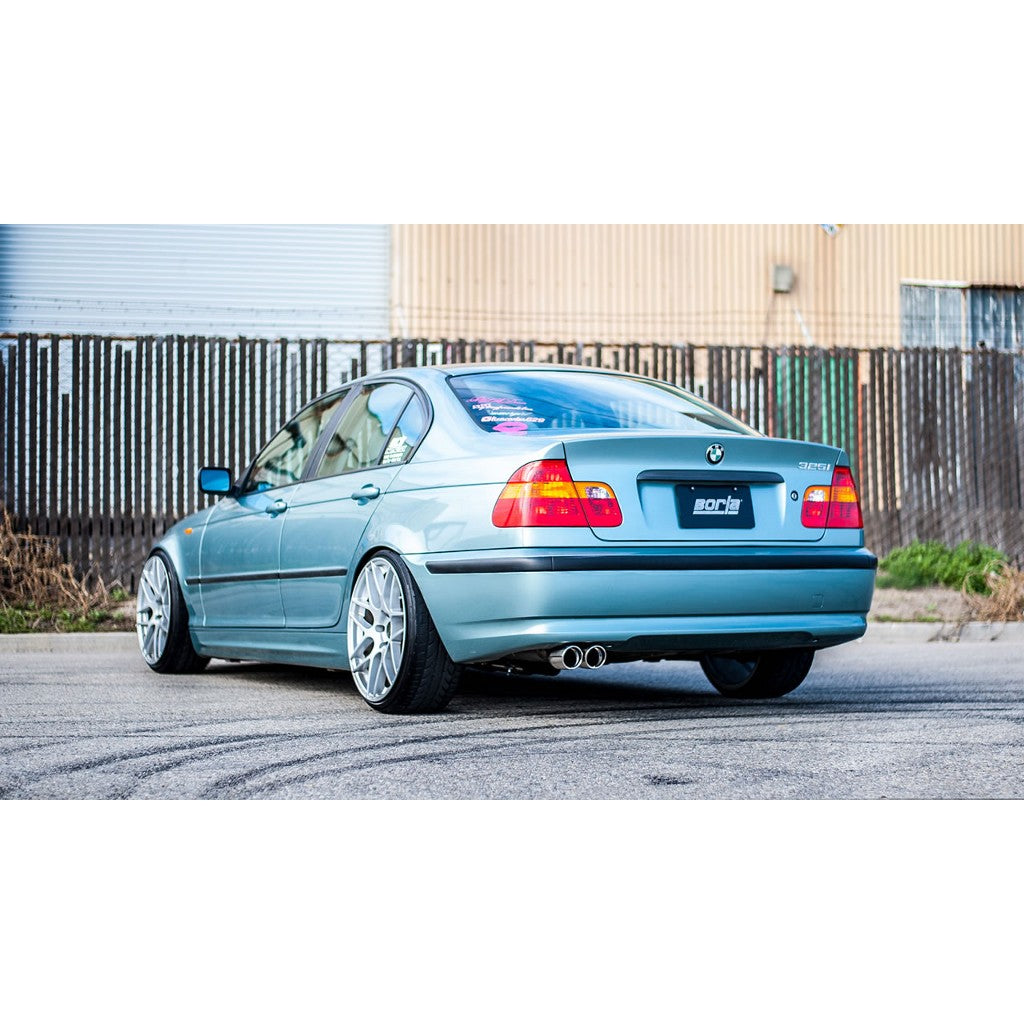 BORLA 140084 Вихлопна система Cat Back E46 325i/325ci/330i/330ci 2001-2005 Cat-Back ™ Exhaust Photo-1 