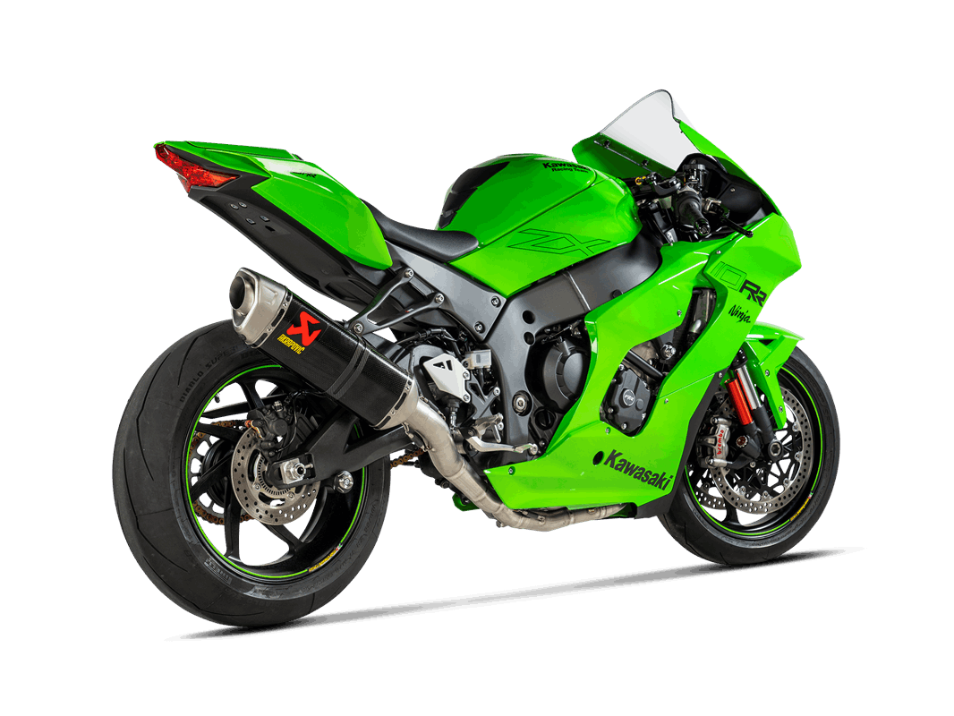 AKRAPOVIC s-K10R10 - RC Вихлопна система Racing Line (Carbon) для KAWASAKI NINJA ZX-10RR 2021 Photo-2 