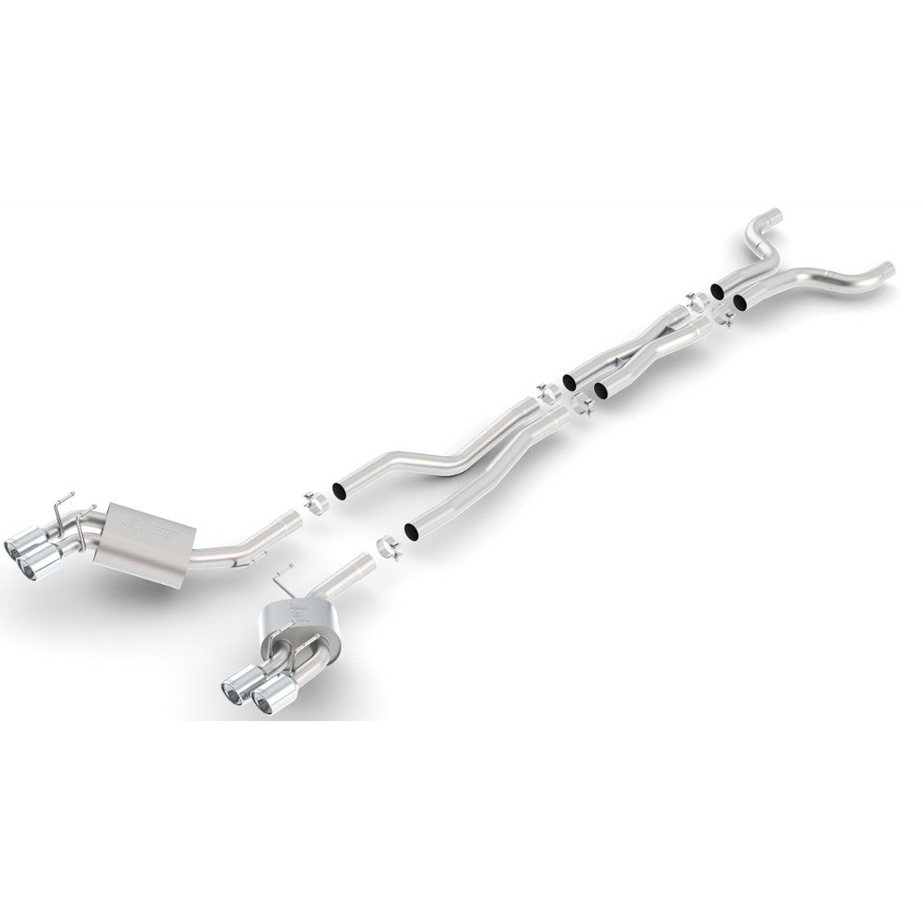 BORLA 140494 Вихлопна система Cat Back CAMARO ZL1 12 6.2L "S-TYPE" Photo-0 