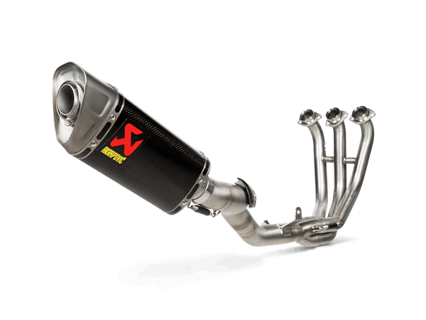 AKRAPOVIC s-Y9R14-APC Вихлопна система Racing Line (Carbon) YAMAHA TRACER 9 / GT 2021 Photo-0 