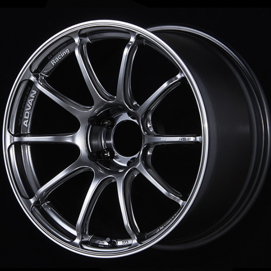 ADVAN YA39I45EHBR колісний диск V4311 RSIII 19X9.0 ET45 5-114. 3 RACING HYPER BLACK & RING Photo-0 