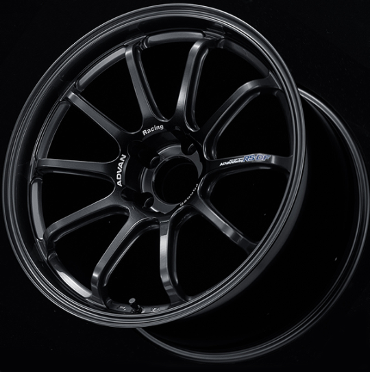 ADVAN YAS9J45DTB Колісний диск V2712 RS-DF PRO 19X9.5 ET45 5-100 RACING TITANIUM BLACK Photo-1 