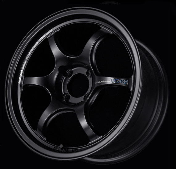 ADVAN YAT8F50DSB колісний диск V2396 RG-D2 18x7. 5 ET50 5-100 SEMI GLOSS BLACK Photo-1 