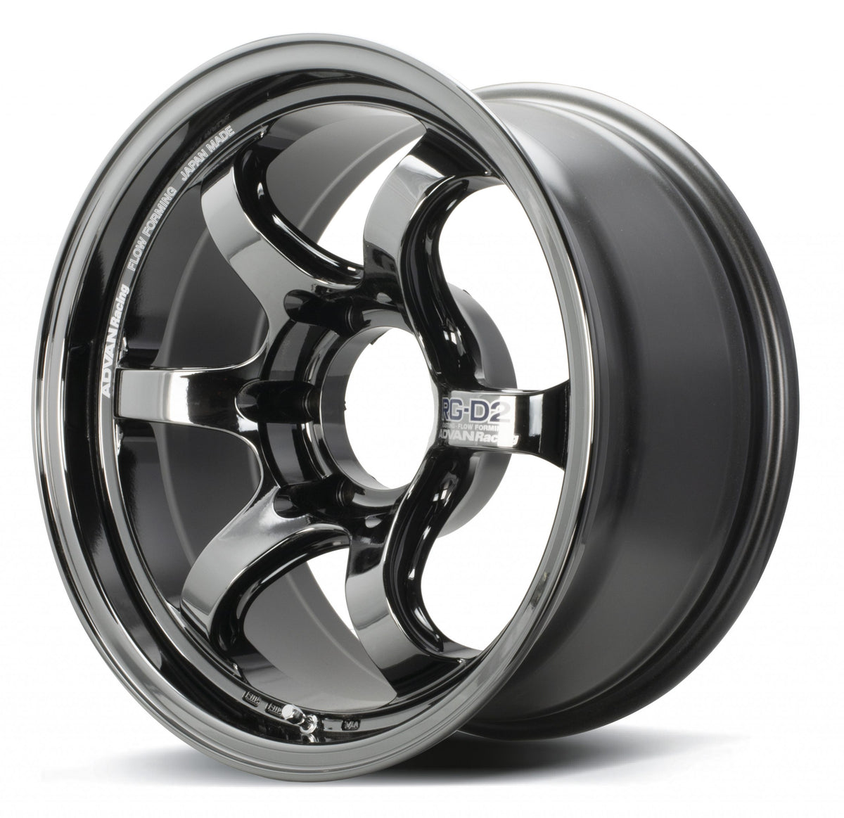 ADVAN YAT7H-10kmhb колісний диск V3951 RG-D2 for TRUCK 17x8.5 -10 6-139. 7 MACHINING & RACING HYPER BLACK Photo-0 