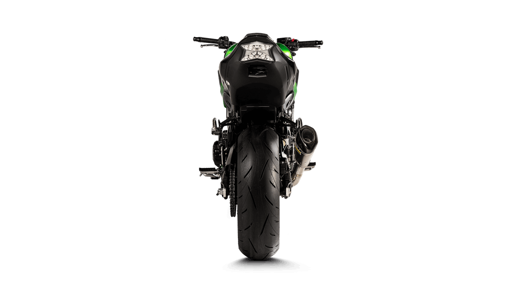 AKRAPOVIC S-K9SO7-ASZT Вихлопна система Slip-On Line (Titanium) Kawasaki Z900 2020 - 2021 Photo-3 