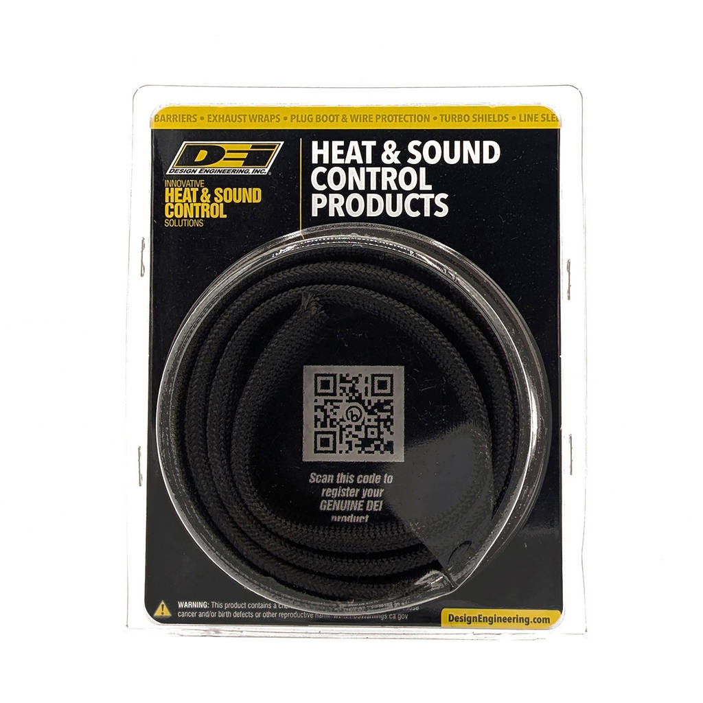 DEI 010589 Тепловий титановий рукав Protect-A-Sleeve 1" ID x 3ft чорний Photo-1 