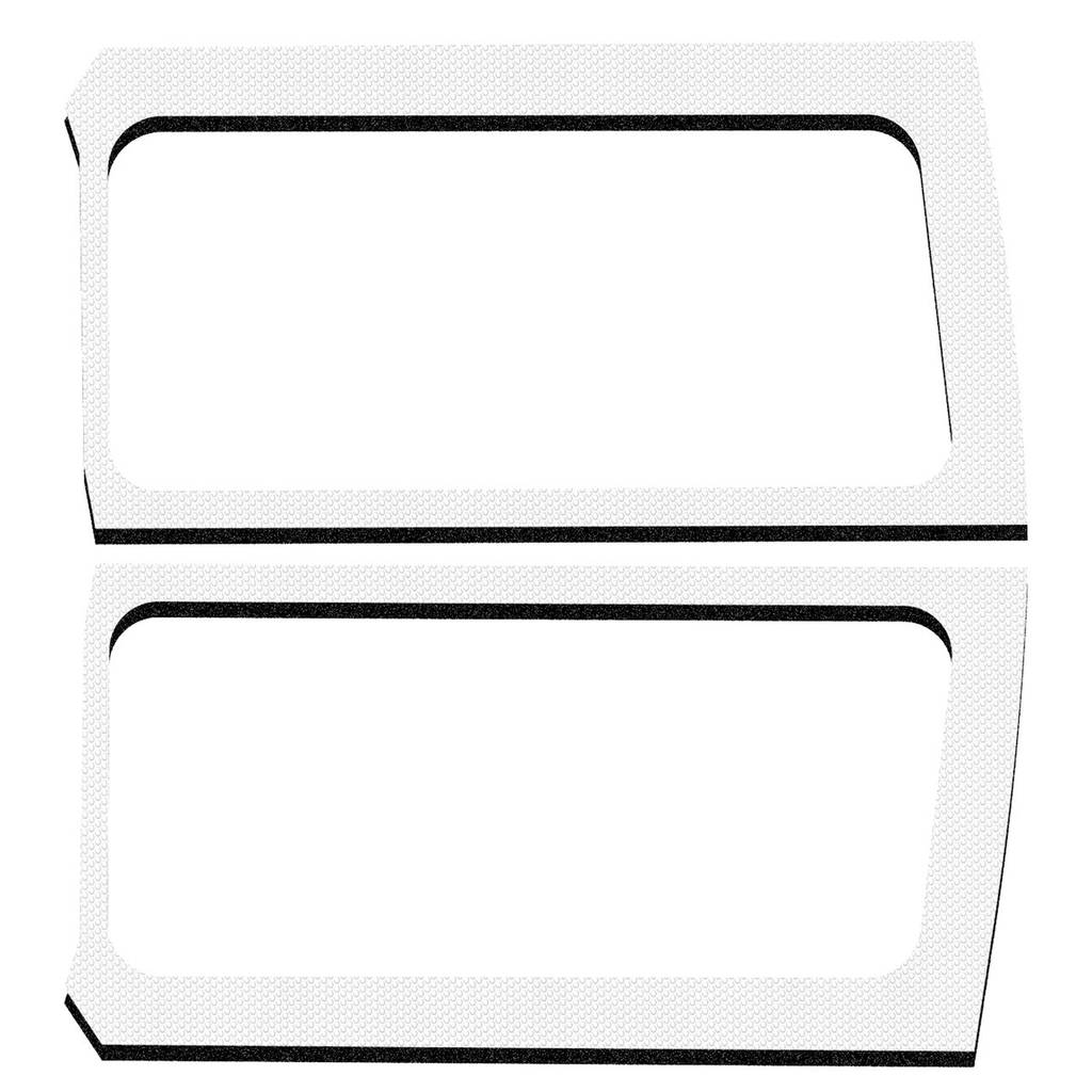 DEI 050270 Комплект звукоізоляційних бічних вікон для Jeep JL 2019-UP 2 Dr білий Photo-0 