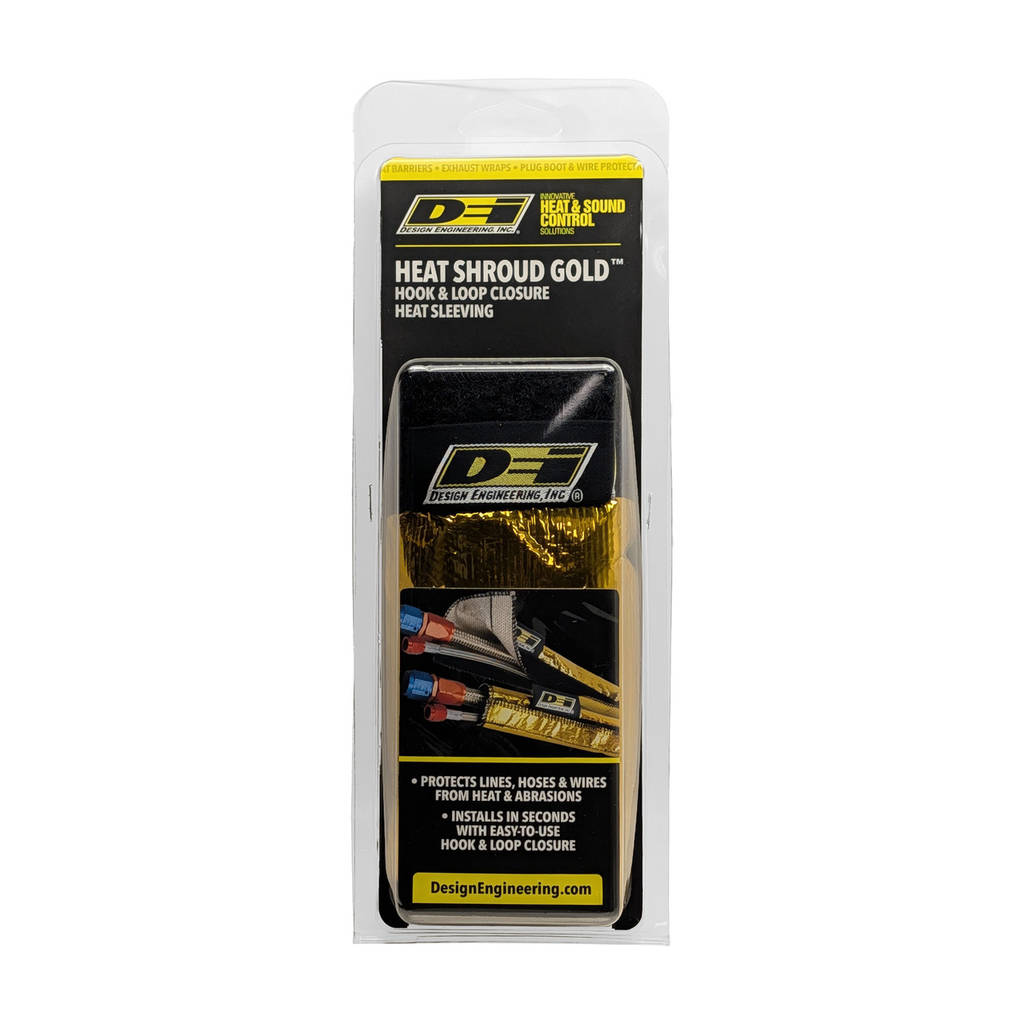 DEI 010924 Тепловий кожух 2" до 2-1/2" IDХ3ft золото Photo-3 