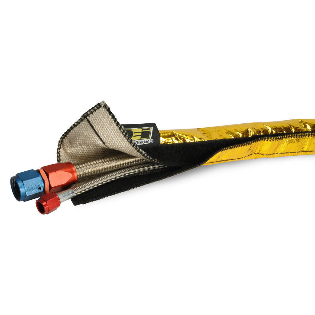 DEI 010924 Тепловий кожух 2" до 2-1/2" IDХ3ft золото Photo-6 