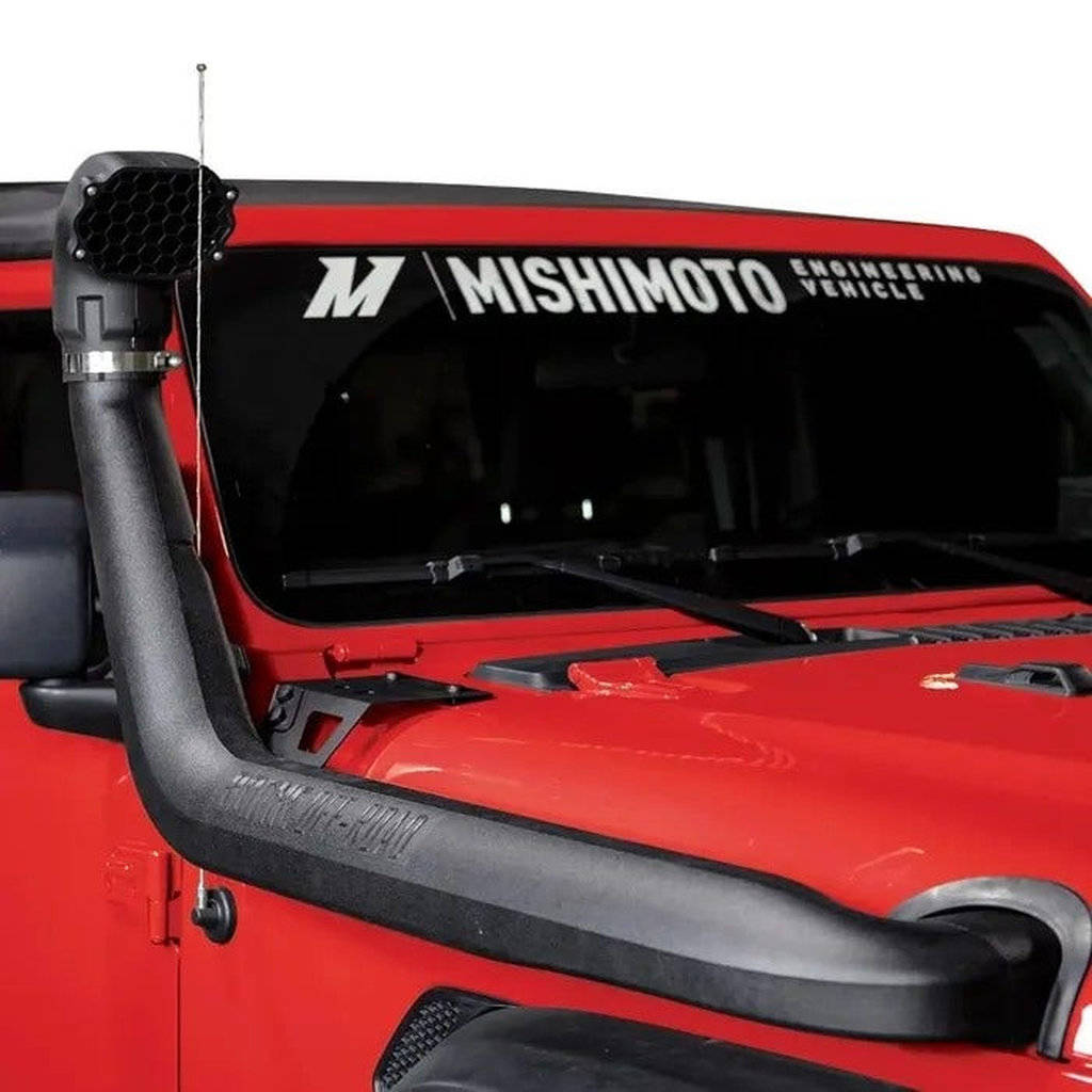 MISHIMOTO MMAI-JL-18N Комплект шноркеля для JEEP Wrangler JL 18+ / Gladiator JT 20+, чорний Photo-6 