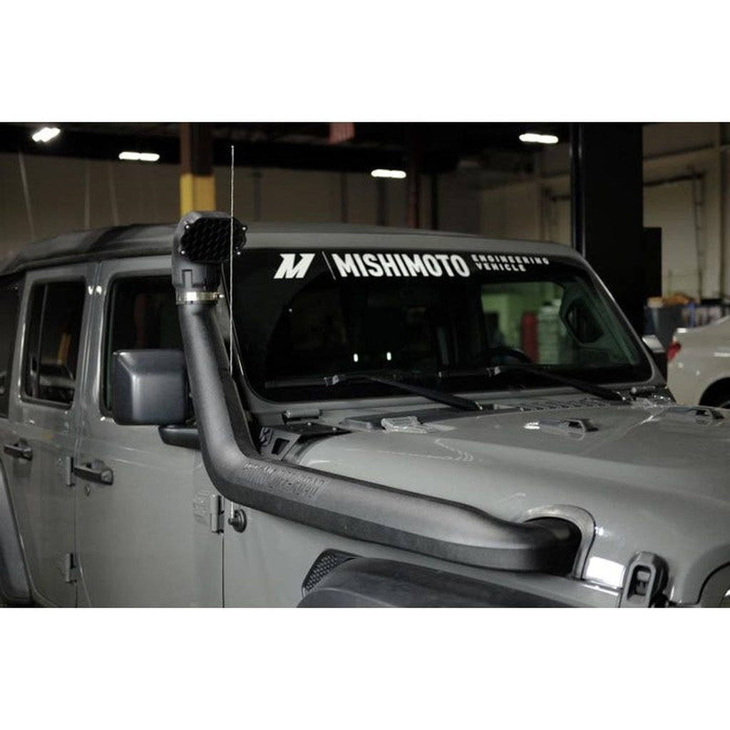 MISHIMOTO MMAI-JL-18N Комплект шноркеля для JEEP Wrangler JL 18+ / Gladiator JT 20+, чорний Photo-15 