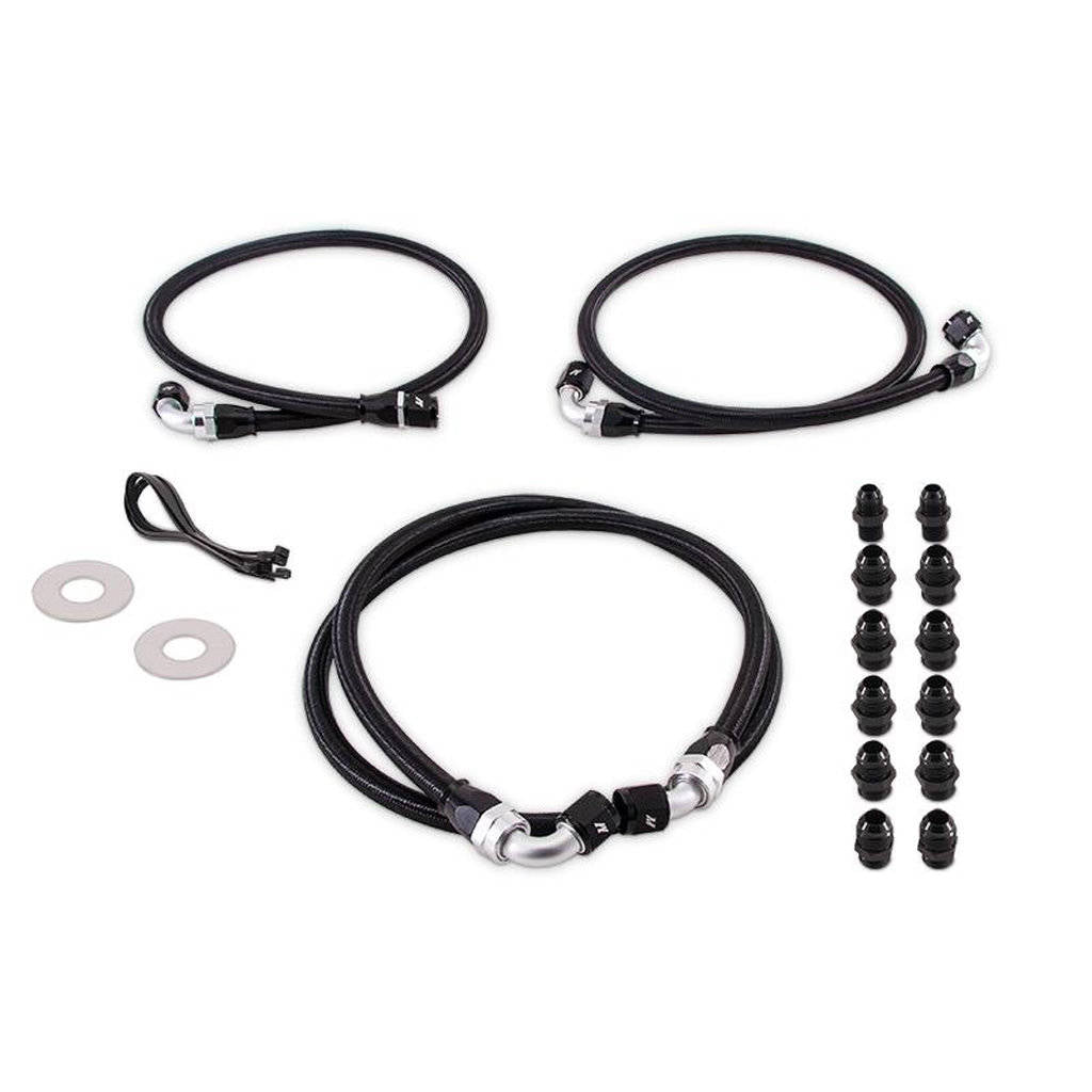 MISHIMOTO MMTCL-DMAX-01 Комплект трубок охолодження трансмісії Chevrolet / GMC 6.6L Duramax LB7/LLY, 2001-2005 Photo-0 