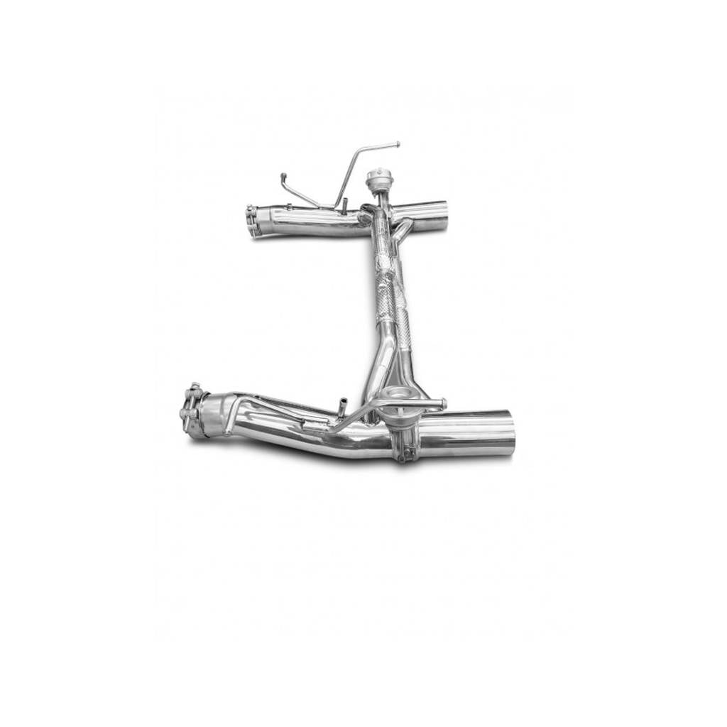 TUBI STYLE TSFEF8TC19.000.AV Комплект глушників із клапанами для FERRARI F8 Tributo 2019–2023 / F8 Spider 2020–2023 Photo-2 