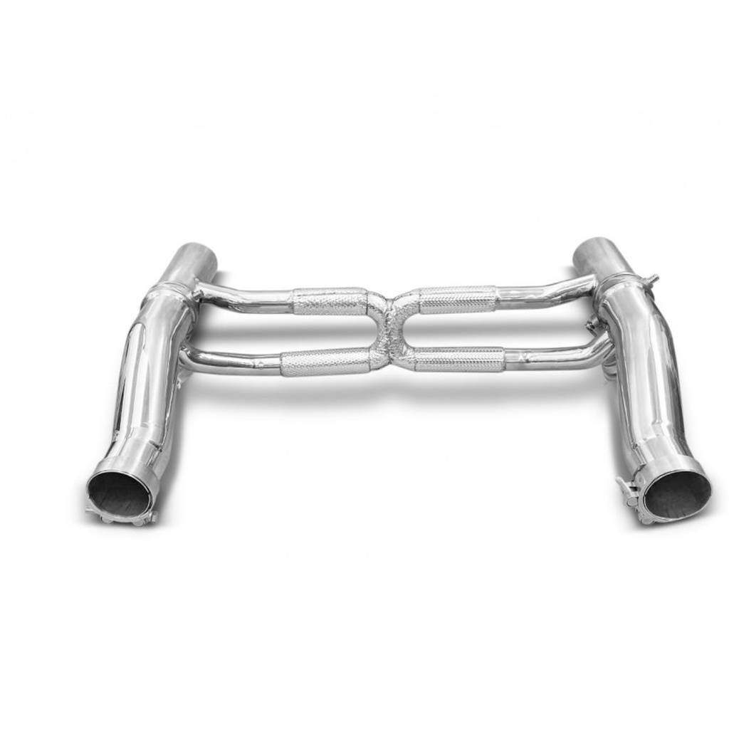TUBI STYLE TSFEF8TC19.000.AV Комплект глушників із клапанами для FERRARI F8 Tributo 2019–2023 / F8 Spider 2020–2023 Photo-3 