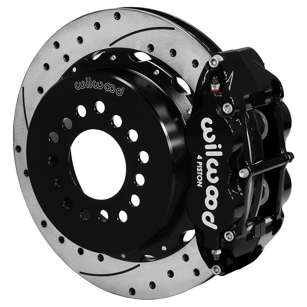 WILWOOD 140-10909-D Комплект задніх гальм FNSL4R 12.88", з перфорацією Photo-0 