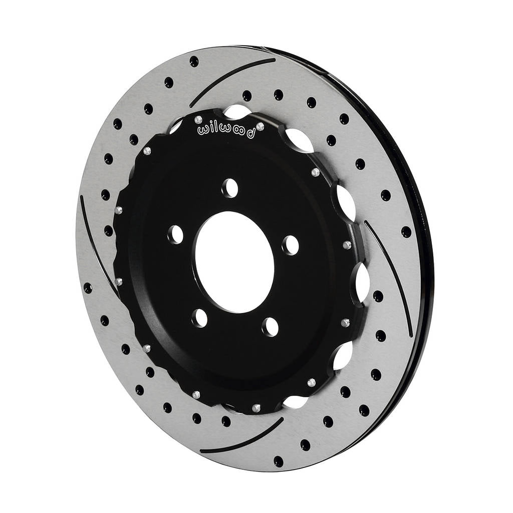WILWOOD 140-12468-D Комплект задніх гальм Pro-Matrix, з перфорацією, Photo-0 