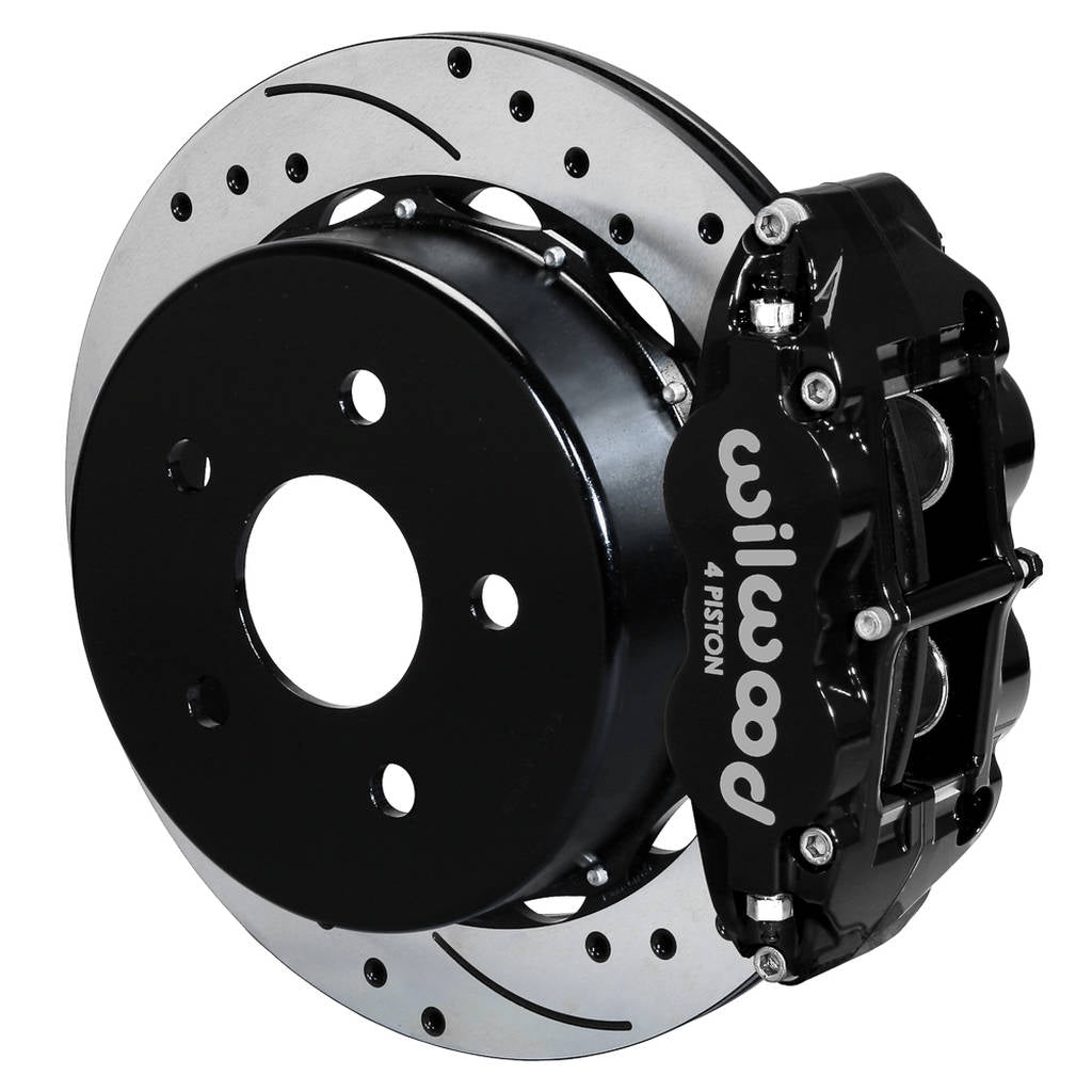 WILWOOD 140-14066-D Комплект задніх гальм FNSL4R14.00", з перфорацією, Photo-0 