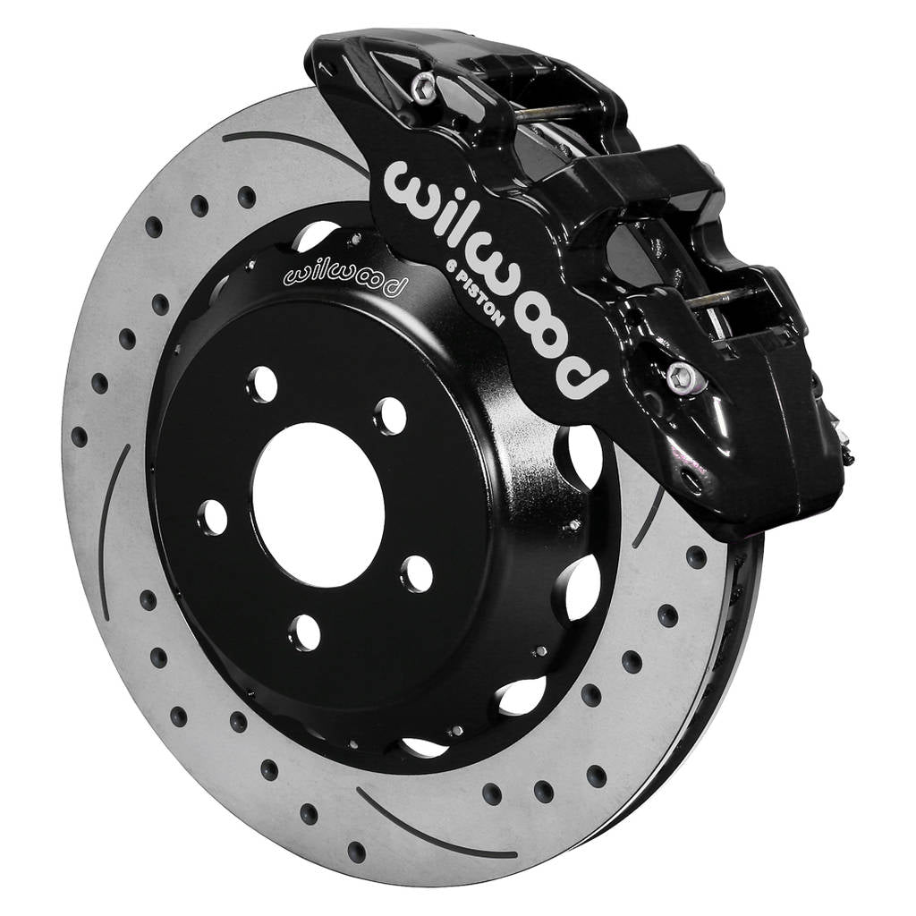 WILWOOD 140-13887-D Комплект передніх гальм AERO615.00 з перфорацією Photo-0 