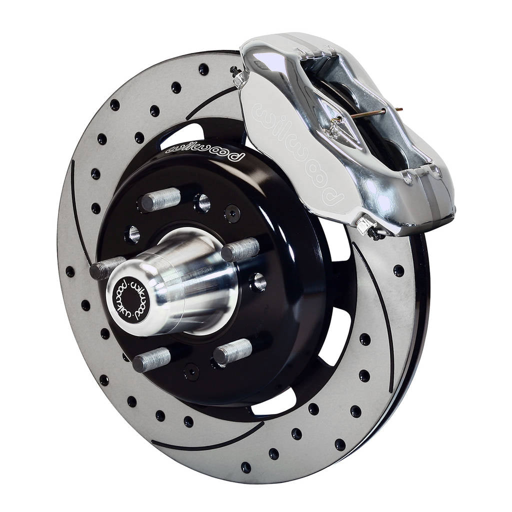 WILWOOD 140-7676-DP Комплект передніх гальм FDLI 12.19", з перфорацією, полірований Photo-0 