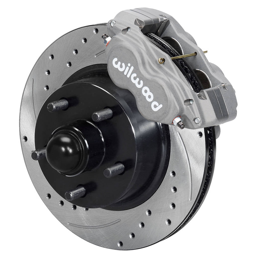 WILWOOD 140-13653-D Комплект передніх гальм FDL-M 11.30" 1 PC Rotor&Hub- з перфорацією Photo-0 