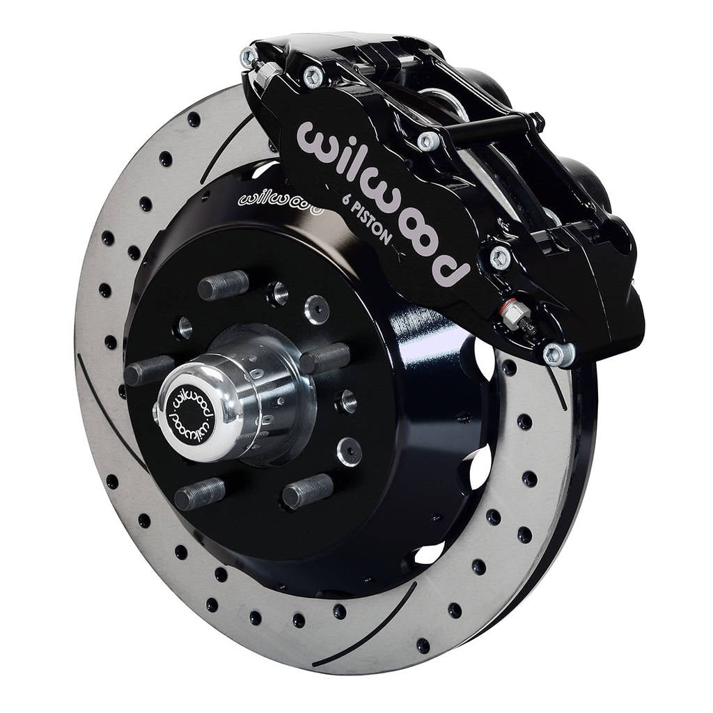 WILWOOD 140-13224-D Комплект передніх гальм FNSL6R12.88" з перфорацією Photo-0 